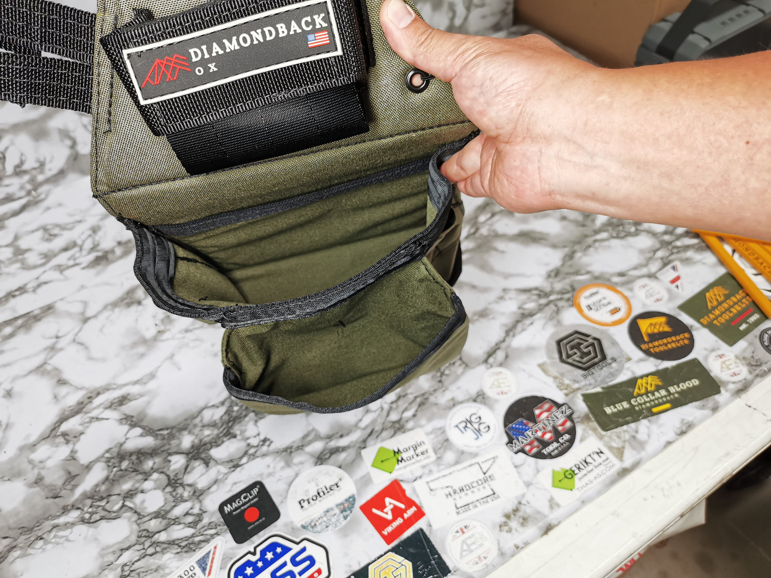 Bolsa de buey Diamondback