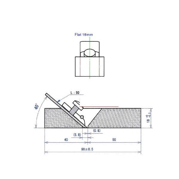 Kakuri Mini Ebony Hand Plane No1 Flat